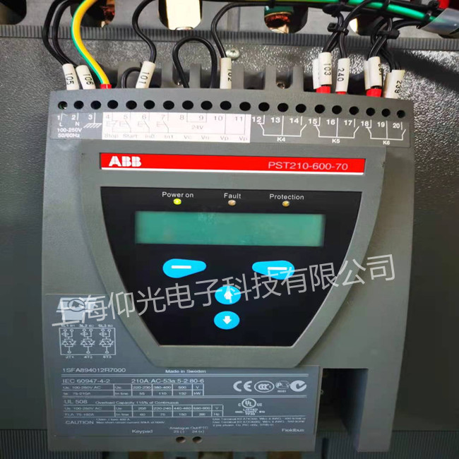 ABB軟啟動故障報(bào)警維修