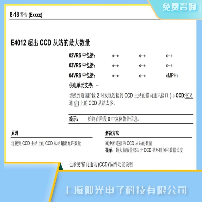 力士樂放大器E4012過壓故障維修