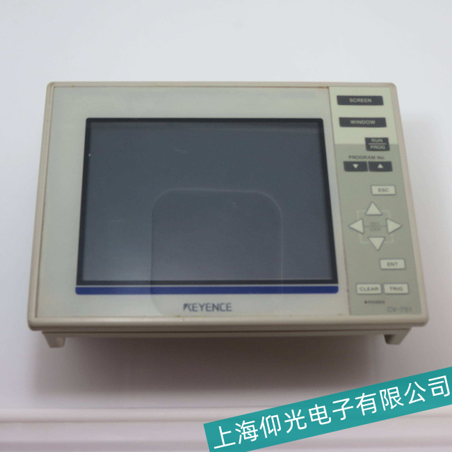 基恩士VT2-7SB觸摸屏指示燈亮不顯示故障維修