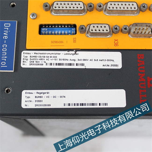 資興鮑米勒伺服驅(qū)動(dòng)器維修P0204報(bào)警代碼案例