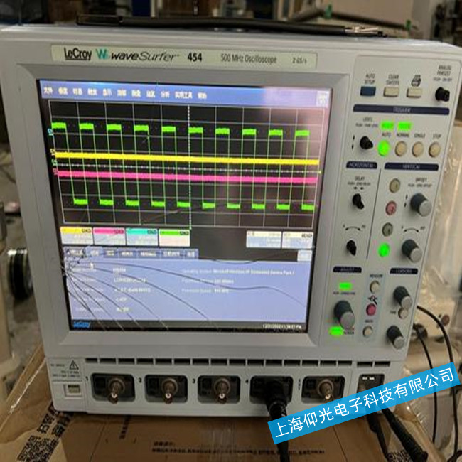 Lecroy����454ʾ����ʹ���е����׳��F(xi��n)�ĵ��͹����Լ�̎������