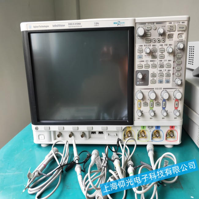 安捷倫示波器DSOX4104A進(jìn)入不了測(cè)試界面故障診斷維修
