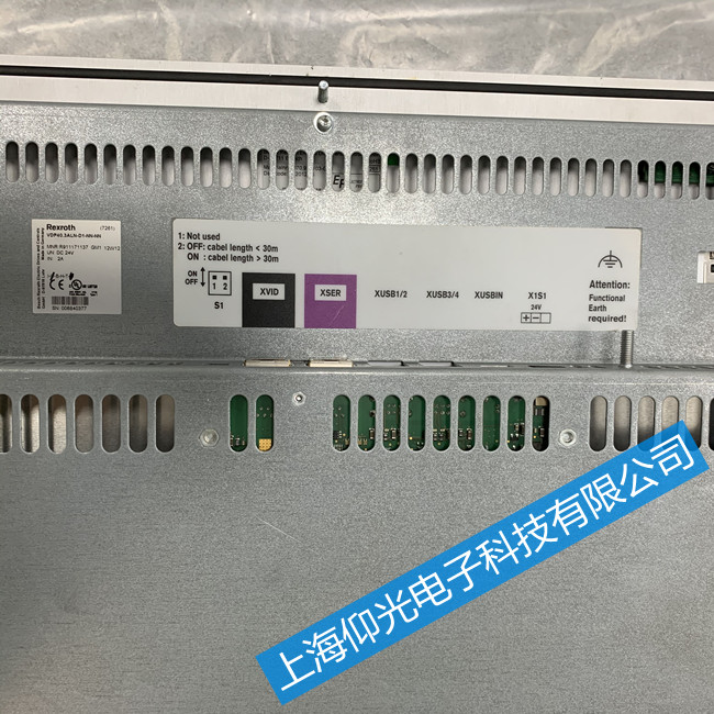 Rexroth力士樂觸摸屏不能正常開機維修必看