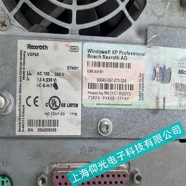 Rexroh德國(guó)力士樂工控機(jī)VPB40.3主板故障跡象有哪些