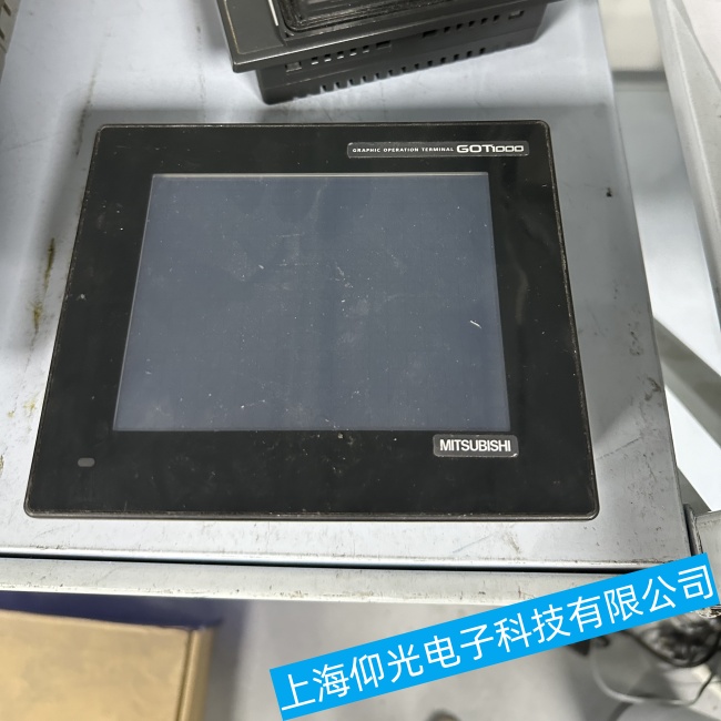 福建三菱觸摸屏GT1595系列卡在開機界面無法繼續(xù)啟動故障維修歡迎來電
