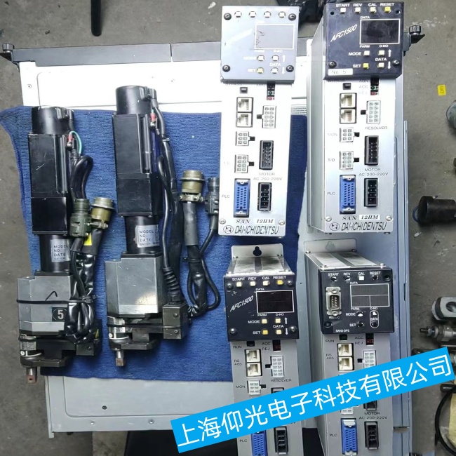 DDK電通擰緊控制器NFT-203RM5-S無法啟動或停止故障維修過程
